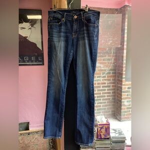 Vintage Lucky Brand Dark Blue Straight Leg Jeans